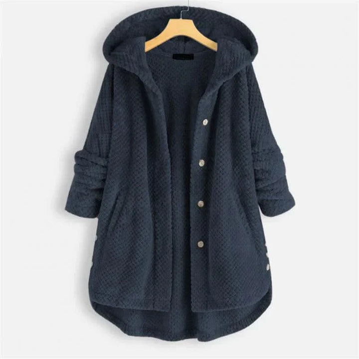 Morgane™| Billie manteau à capuche côtelé