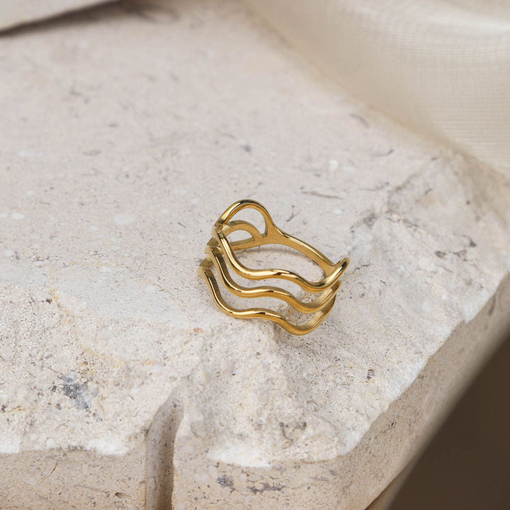 Bague Trio Vague