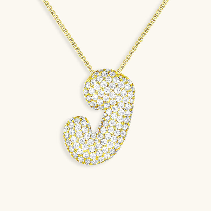 Collier Initiales Hailey Bubble