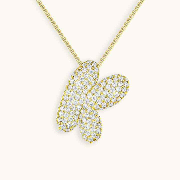 Collier Initiales Hailey Bubble
