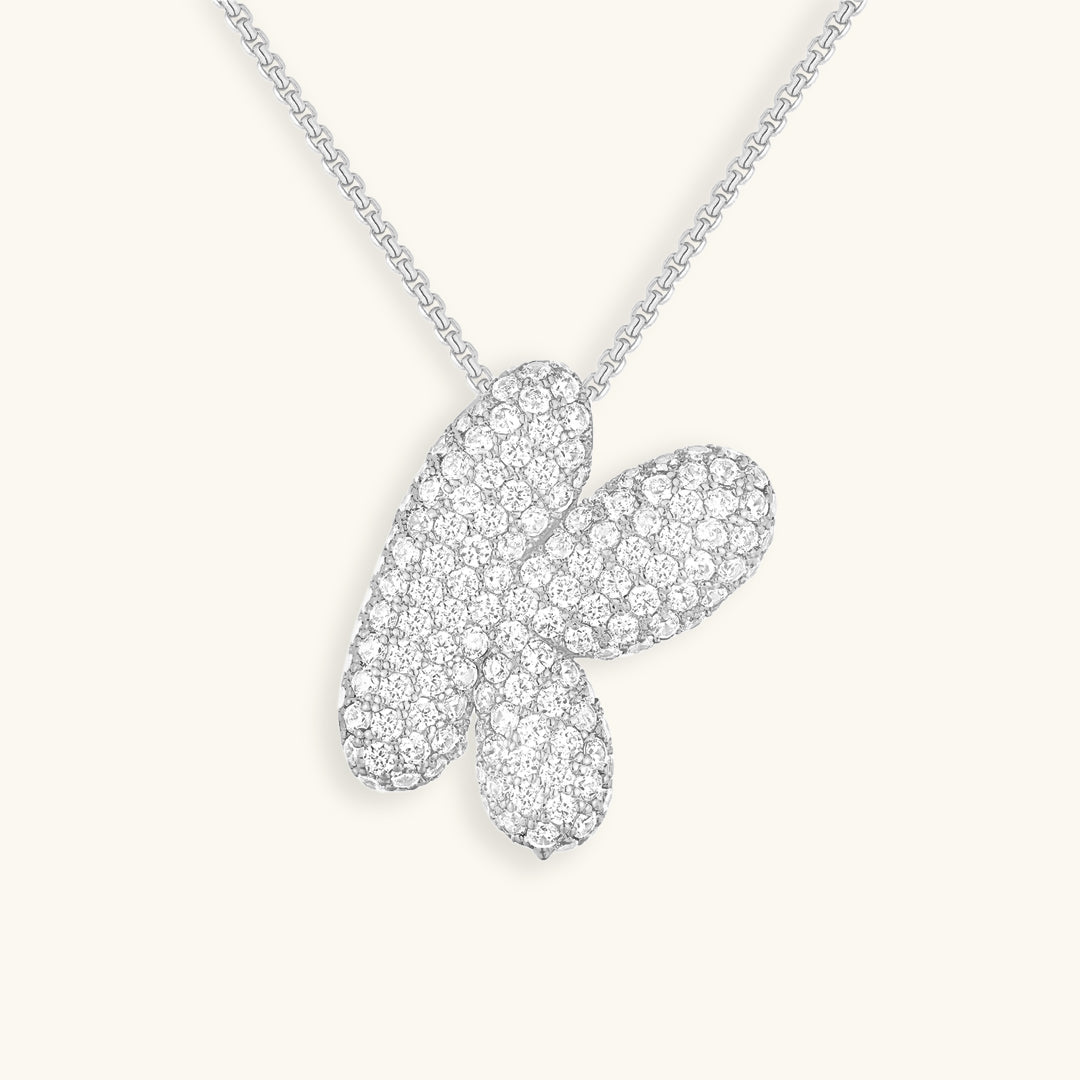Collier Initiales Hailey Bubble