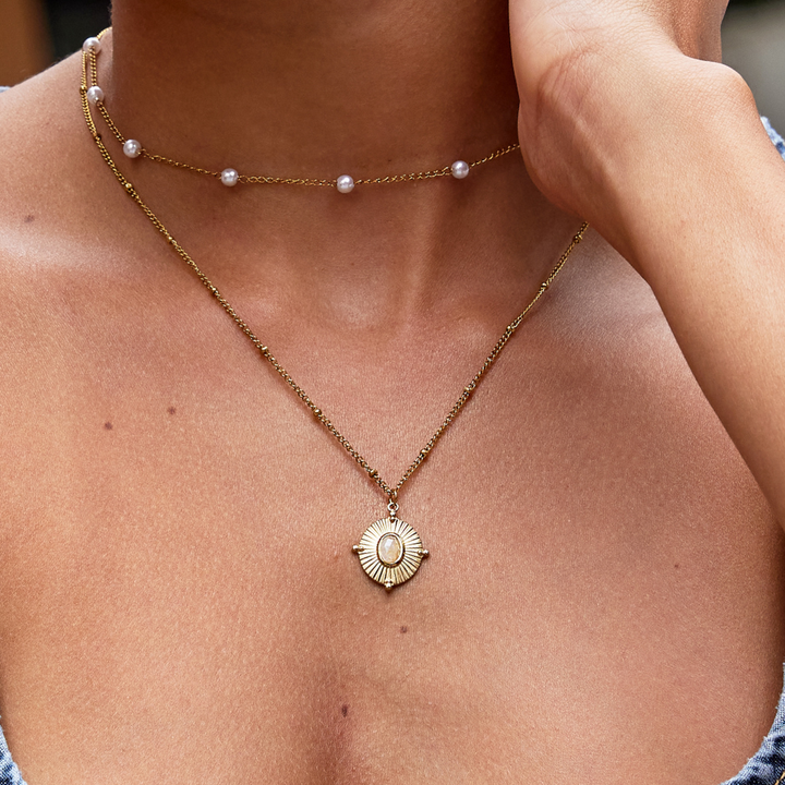Collier en Pierre Vintage Monique