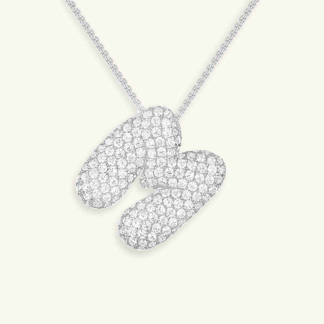 Collier Initiales Hailey Bubble