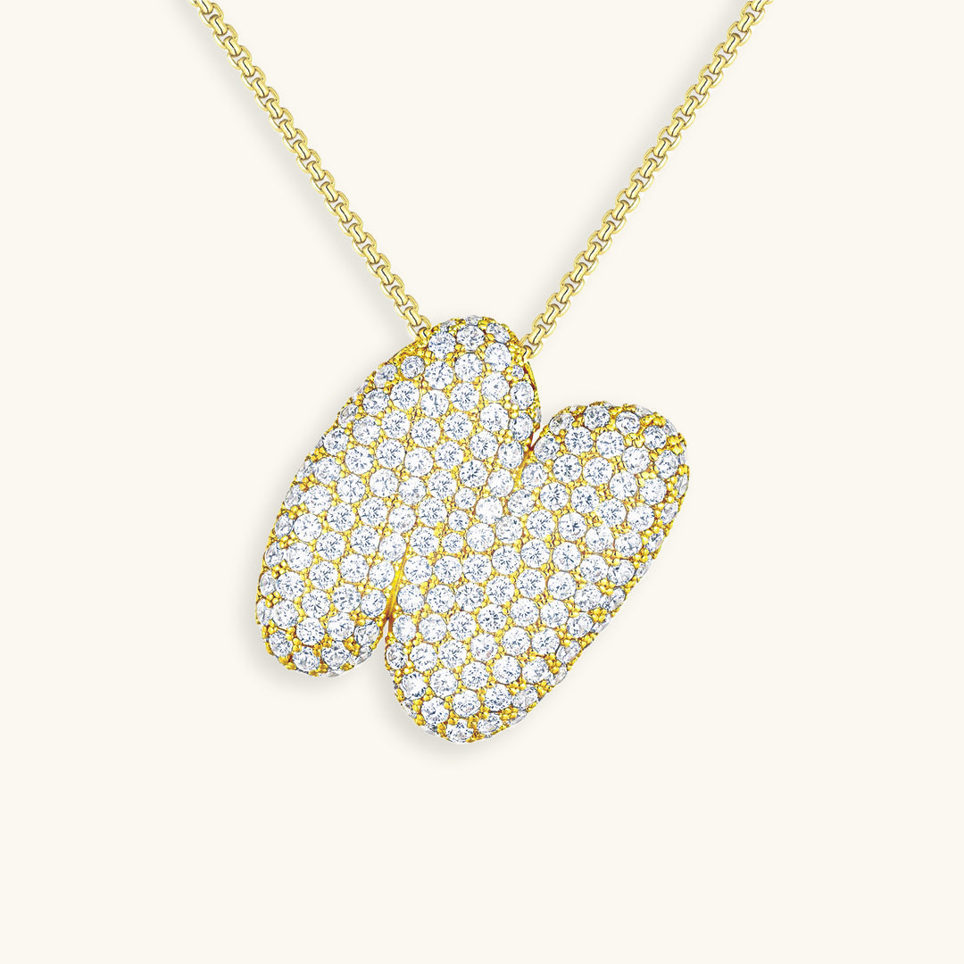 Collier Initiales Hailey Bubble
