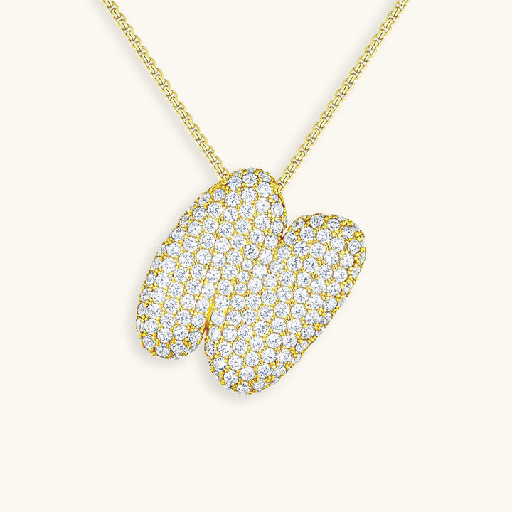 Collier Initiales Hailey Bubble