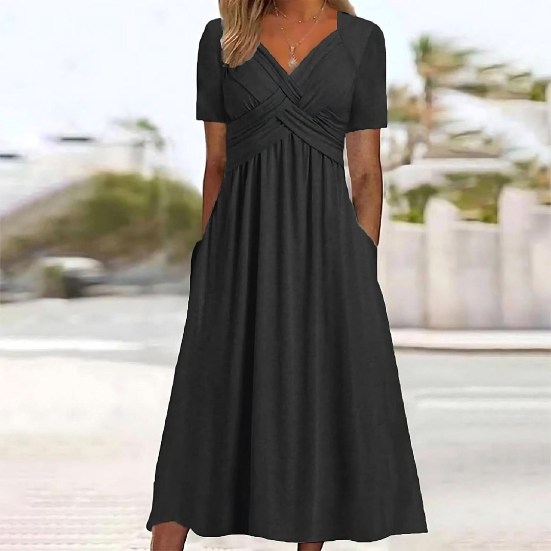 Ariana | Midi Skirt Dress with Flattering Silhouette