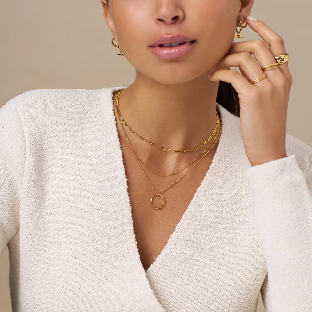 Collier en cercle ouvert