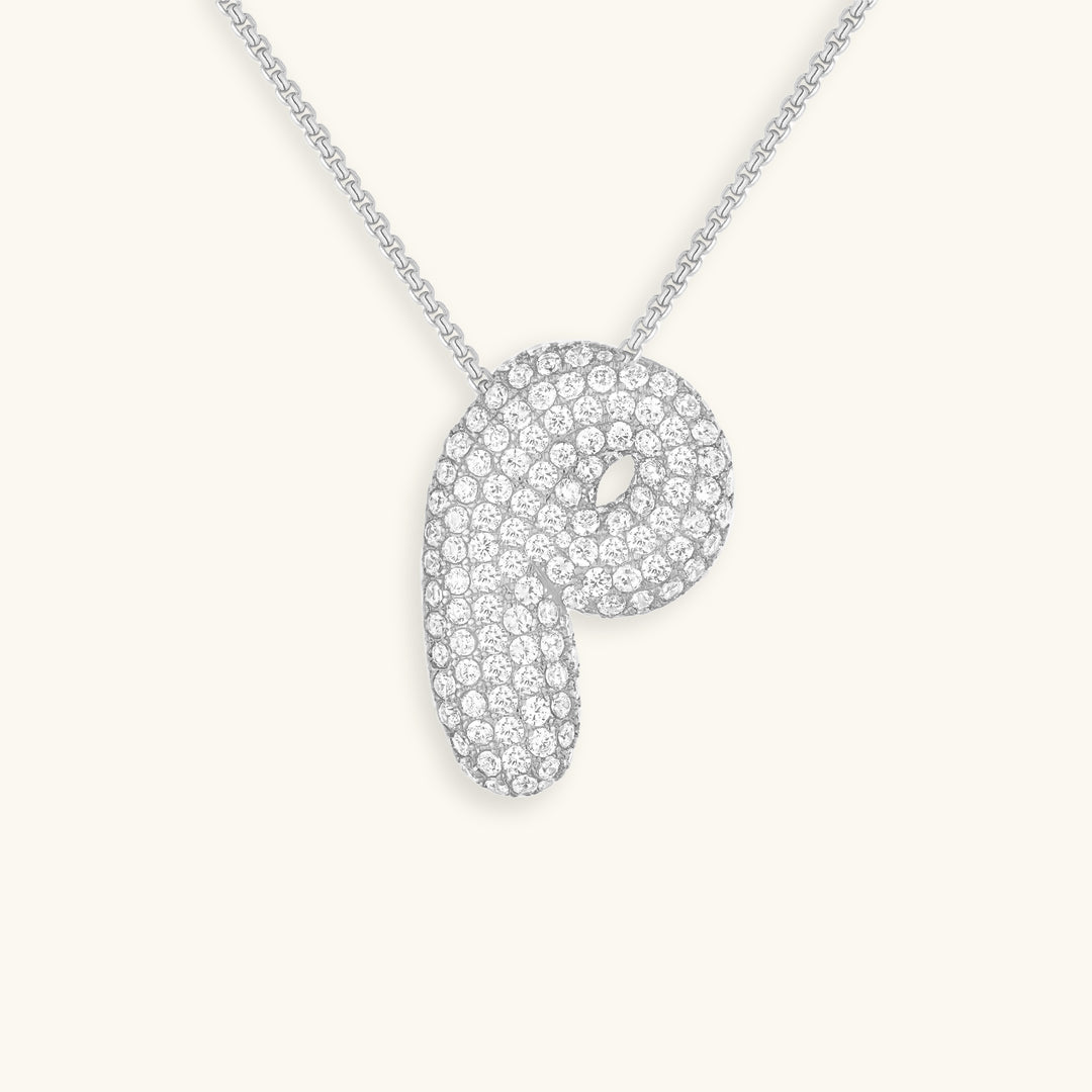 Collier Initiales Hailey Bubble