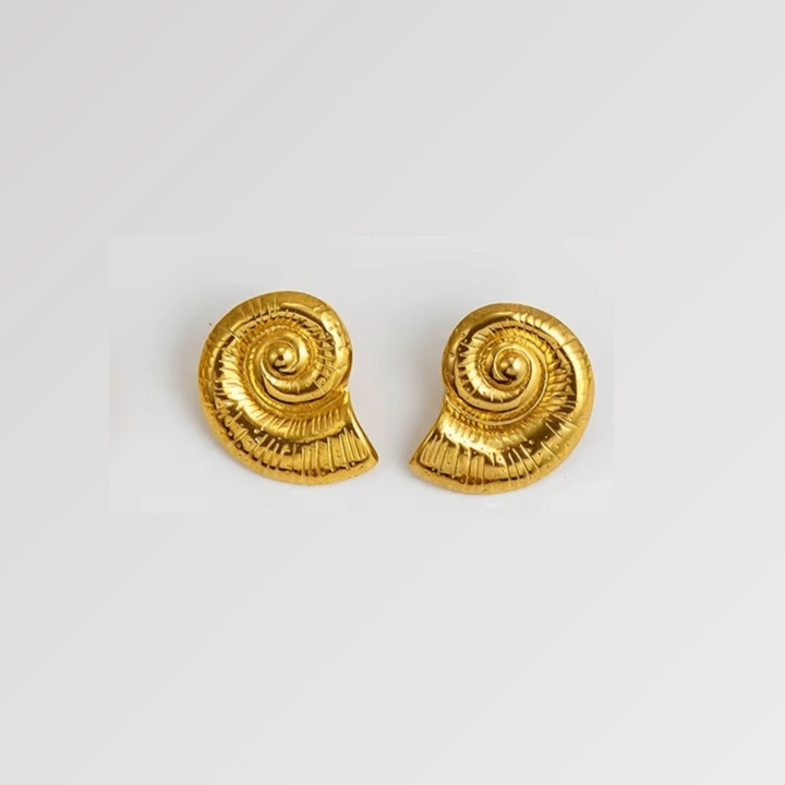 Boucles d'oreilles Coquillage Chunky