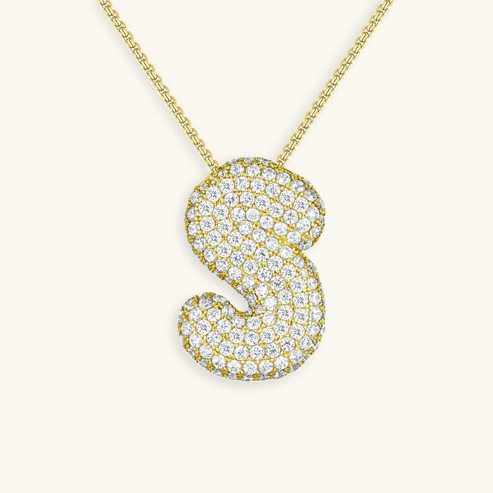 Collier Initiales Hailey Bubble