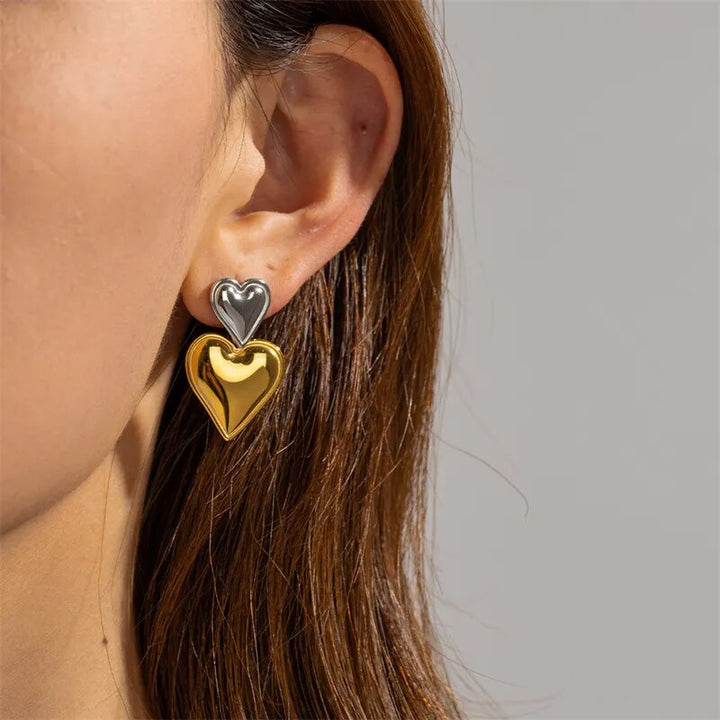 Boucles d'oreilles Mixie Heart