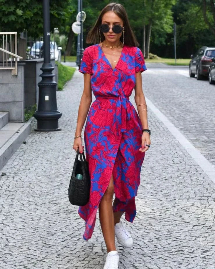 Morgane™| Annalisa Robe d'été à fleurs