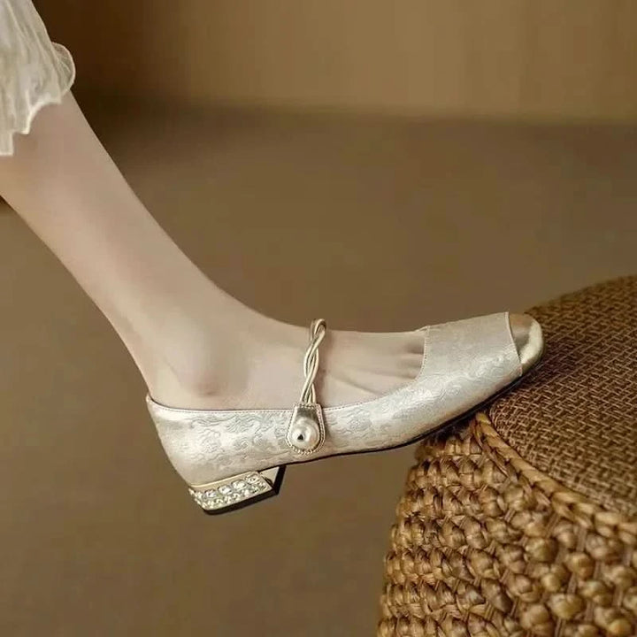 Morgane™ | Éclat botanique ballerine élégante
