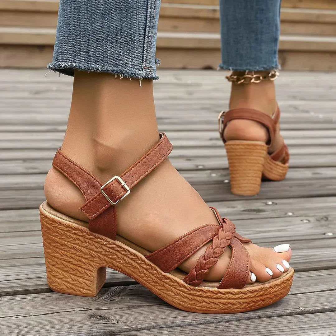 Aeris | Medium Heel Orthopedic Sandals