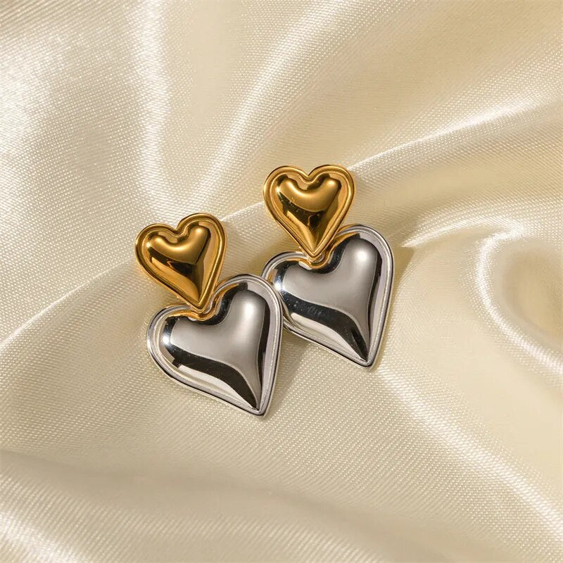 Boucles d'oreilles Mixie Heart