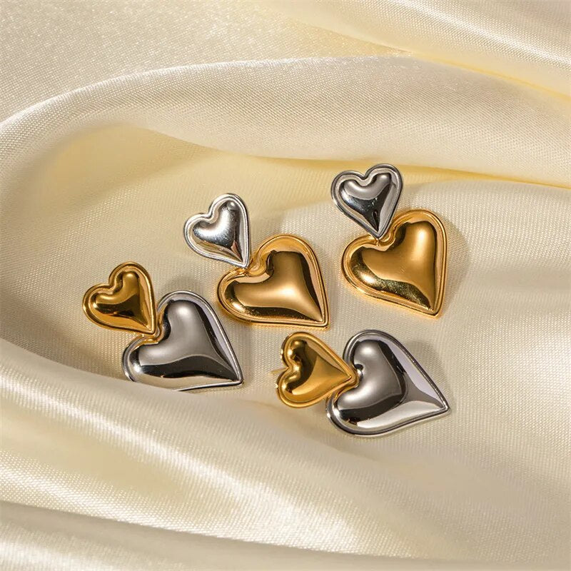 Boucles d'oreilles Mixie Heart