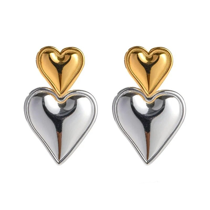 Boucles d'oreilles Mixie Heart