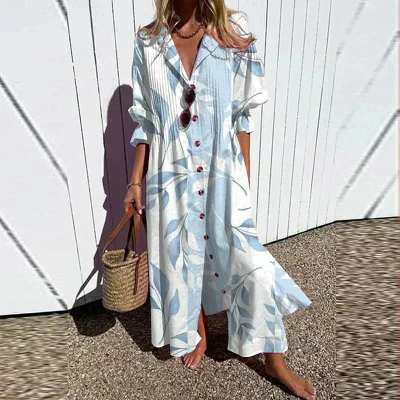Morgane™ | La robe longue Blossom & Breeze