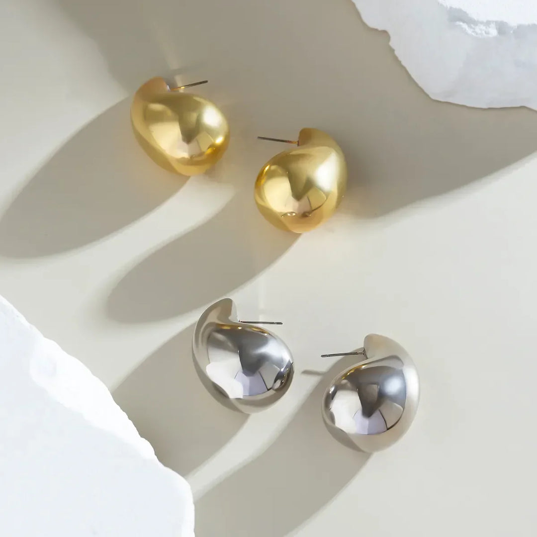 Boucles d'oreilles goutte d'eau Rhoni® en promotion