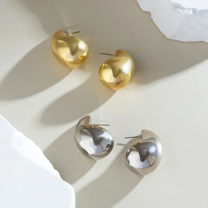 Boucles d'oreilles goutte d'eau Rhoni® en promotion