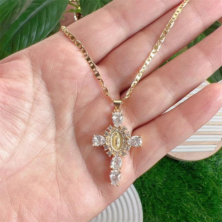 Pendentifs Croix de la Vierge Marie Valerie®