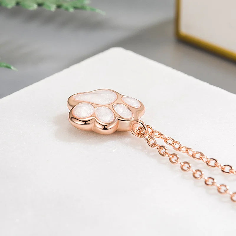 Collier avec Charme Patte