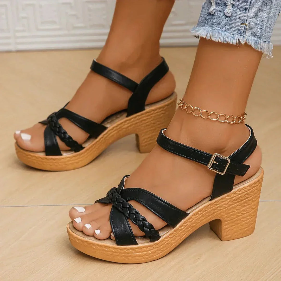 Aeris | Medium Heel Orthopedic Sandals