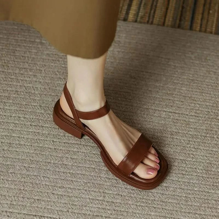 Morgane™| Sandales en cuir confortables