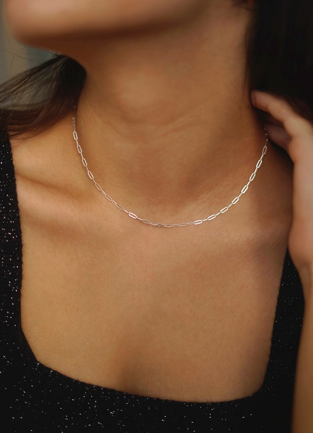 Collier en Papierclip Maui