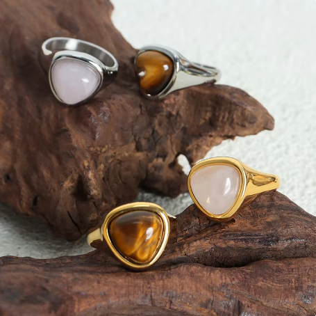 Bague audacieuse en pierre précieuse Alaula