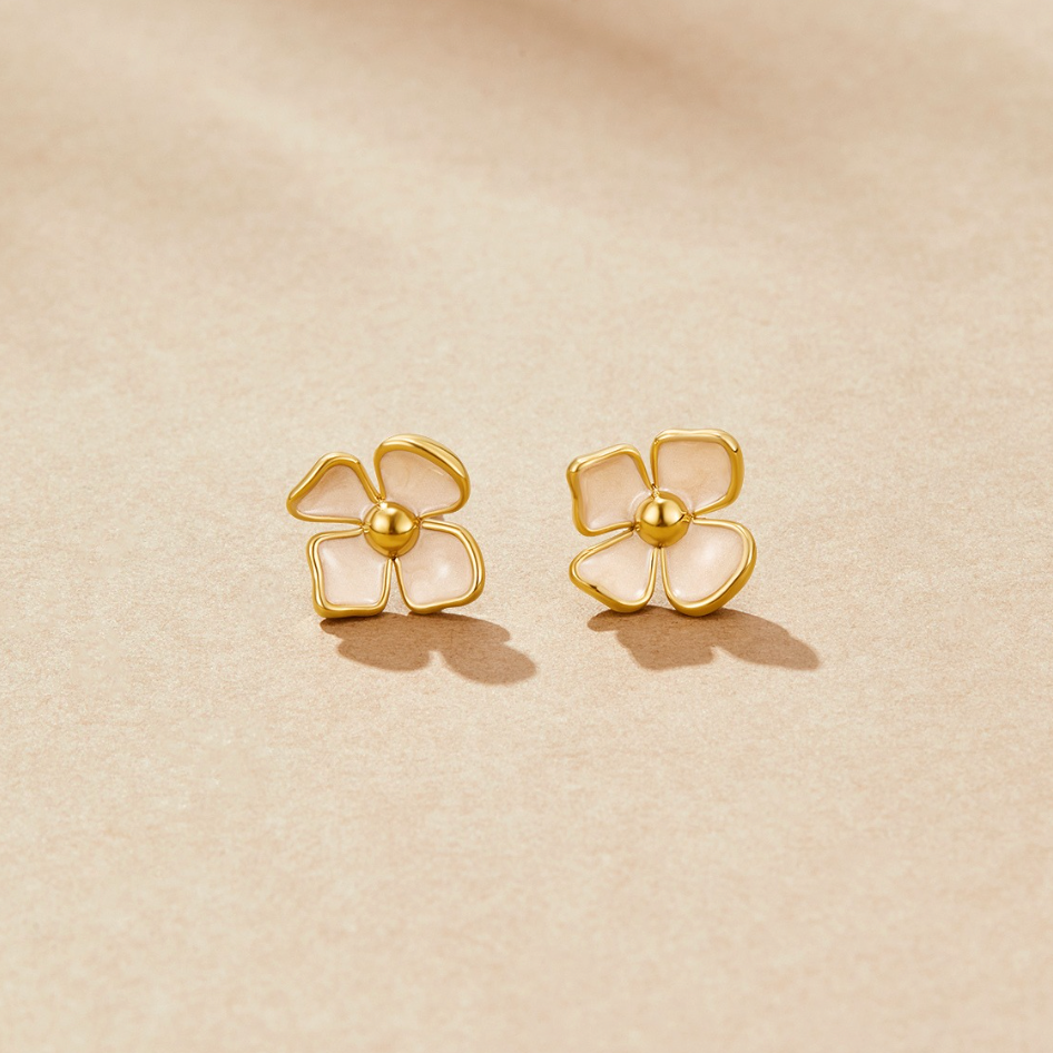 Boucles d'oreilles Fleuries