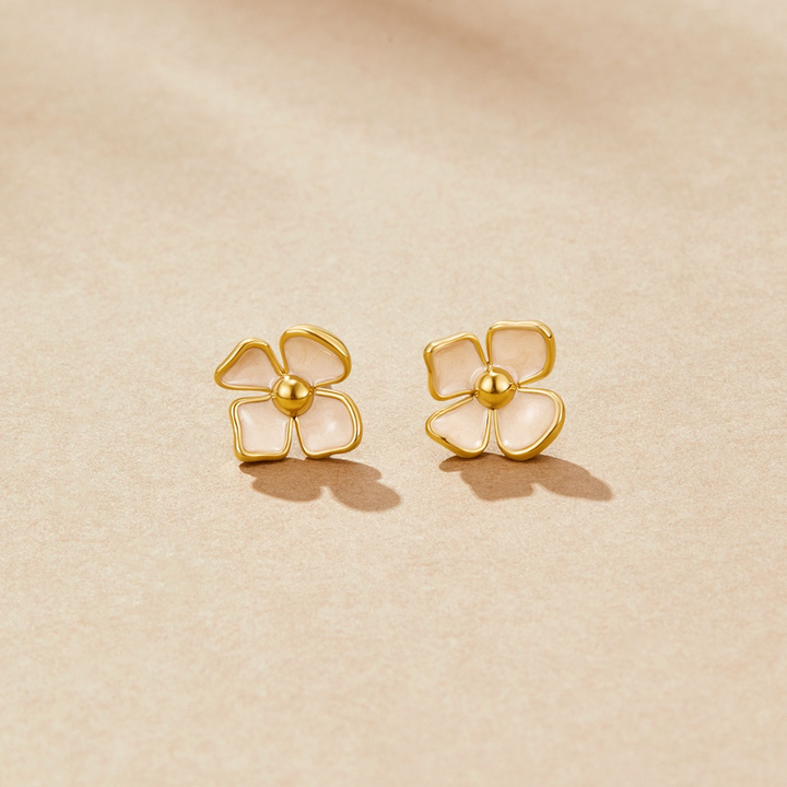 Boucles d'oreilles Fleuries