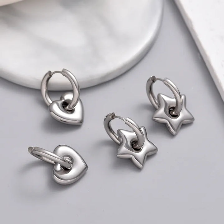 Ellie® Boucles d'oreilles Chunky Bubble 2-en-1