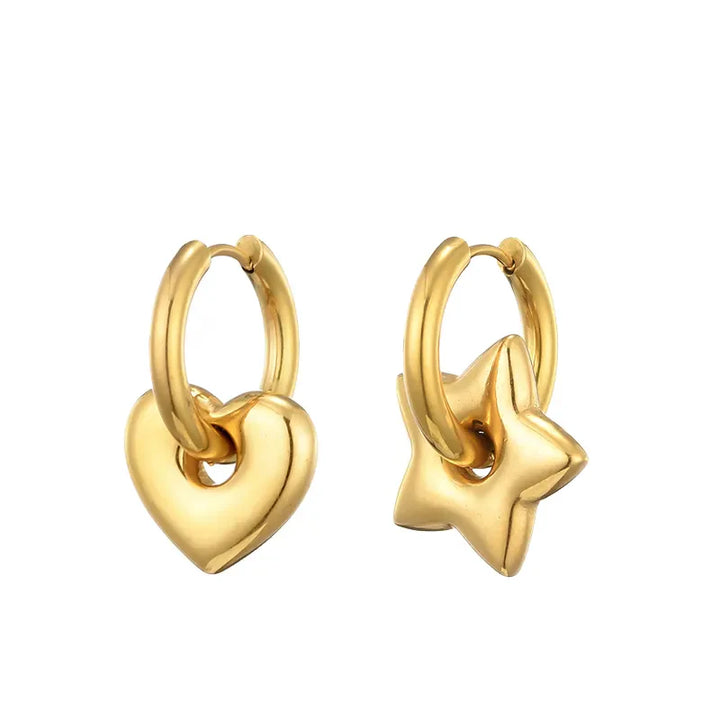 Ellie® Boucles d'oreilles Chunky Bubble 2-en-1