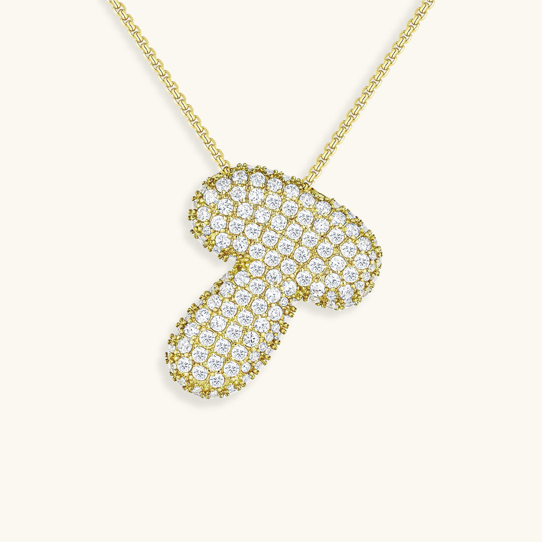 Collier Initiales Hailey Bubble