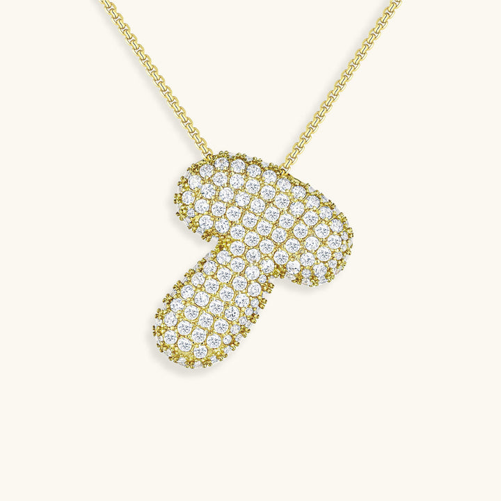 Collier Initiales Hailey Bubble