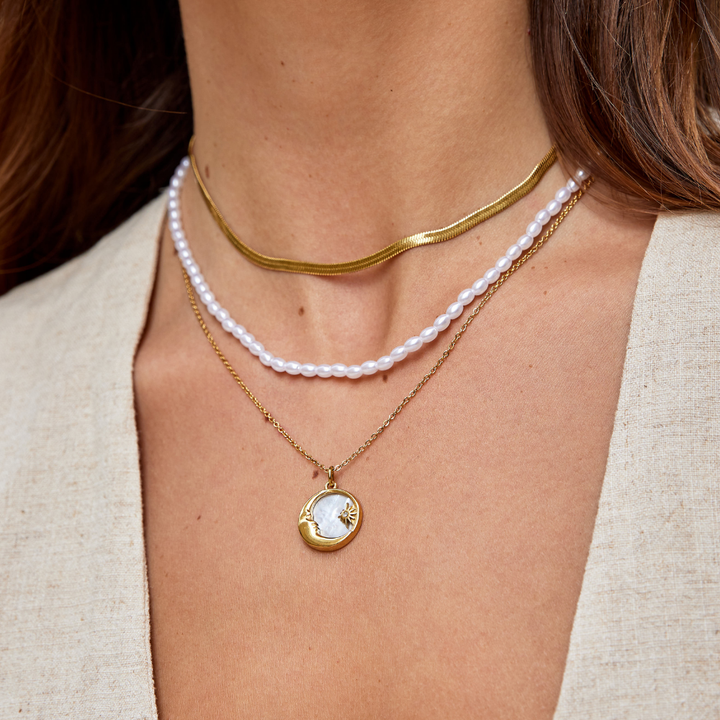Collier en or chaîne serpent
