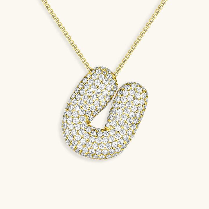 Collier Initiales Hailey Bubble