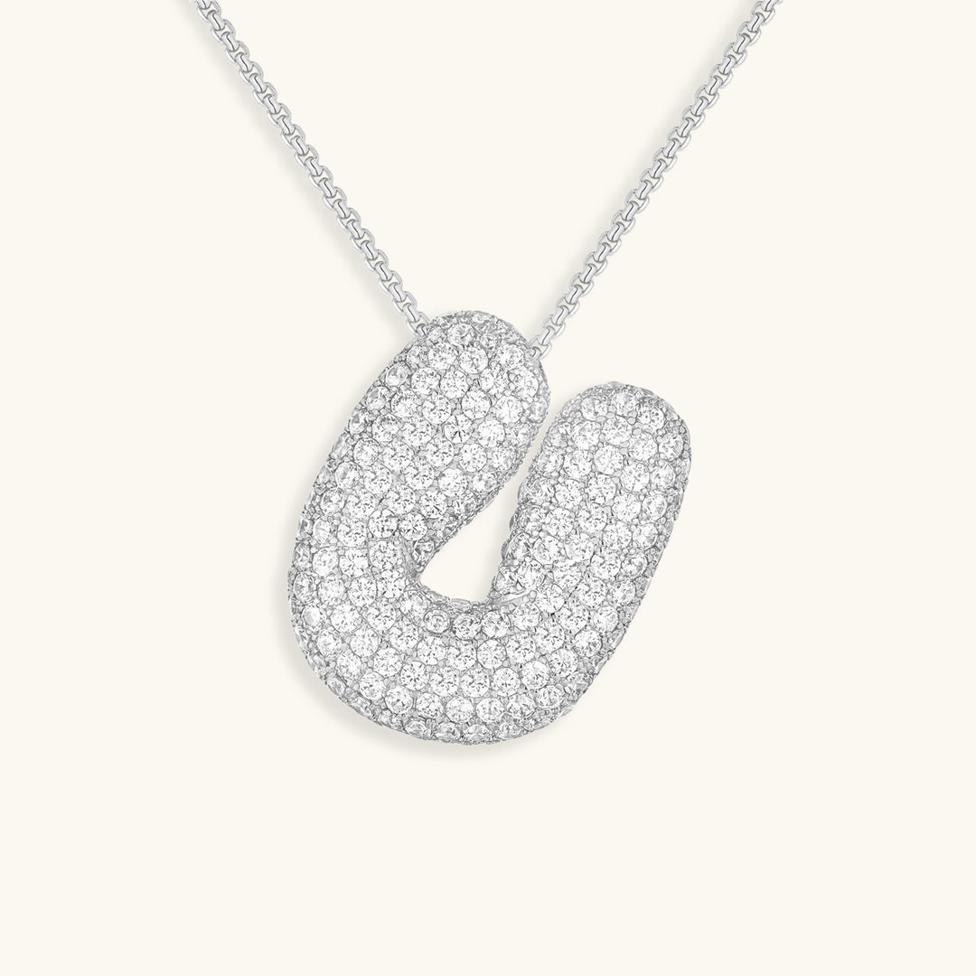 Collier Initiales Hailey Bubble
