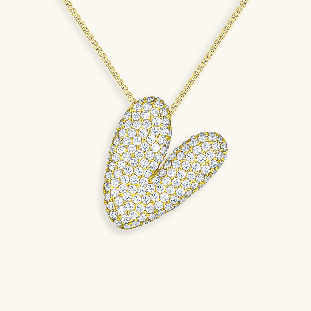 Collier Initiales Hailey Bubble
