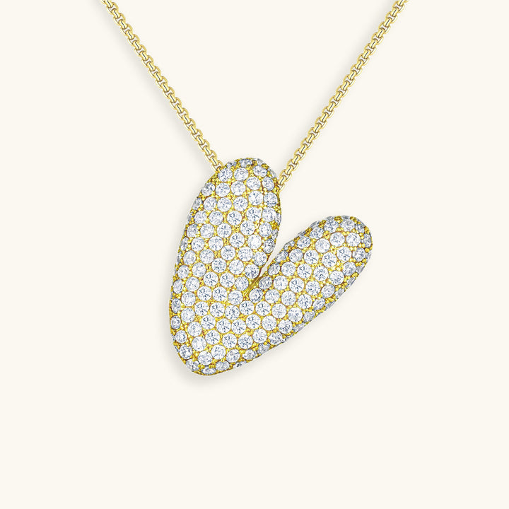 Collier Initiales Hailey Bubble