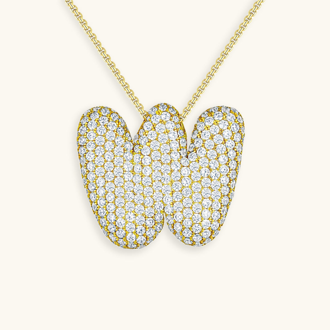 Collier Initiales Hailey Bubble