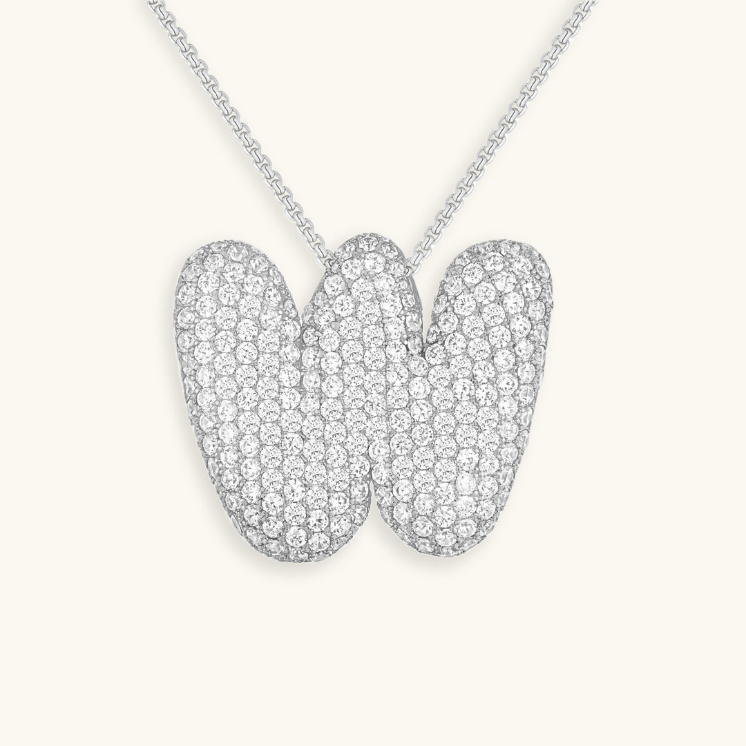 Collier Initiales Hailey Bubble