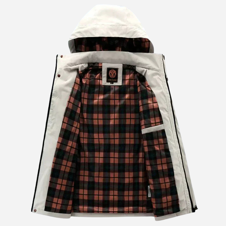 Adam™ - Veste d'extérieur confortable, coupe-vent et imperméable