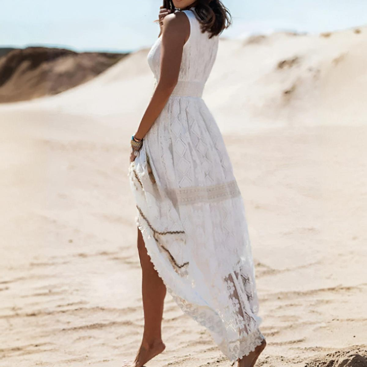 Rebecca | Long lace dress for a summer dream