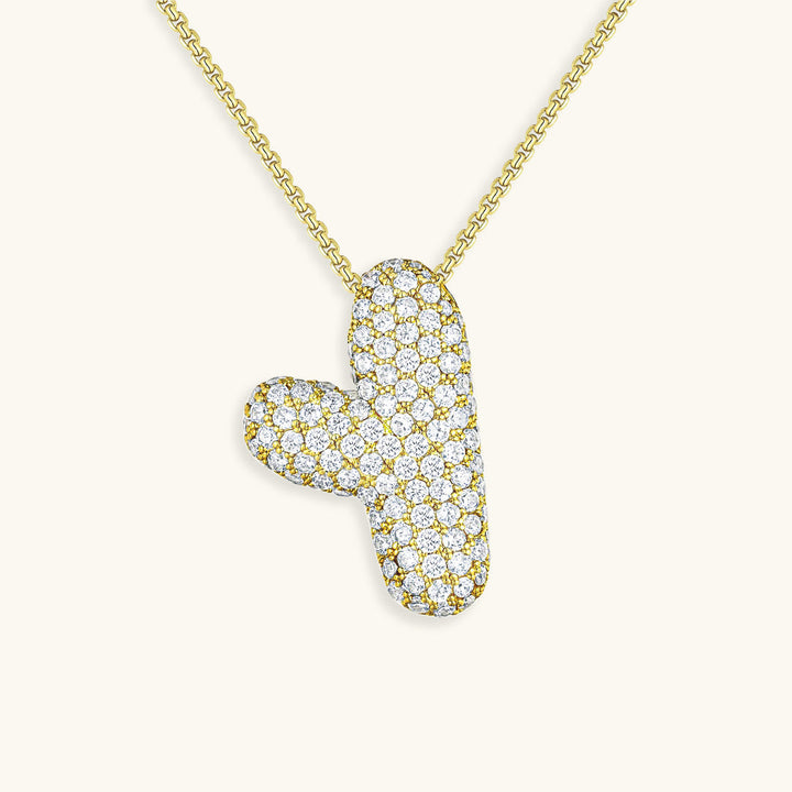 Collier Initiales Hailey Bubble