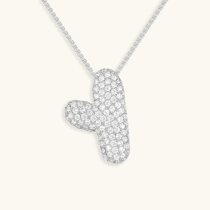 Collier Initiales Hailey Bubble