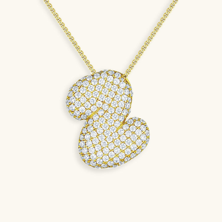 Collier Initiales Hailey Bubble