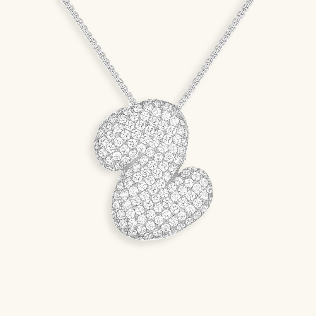 Collier Initiales Hailey Bubble