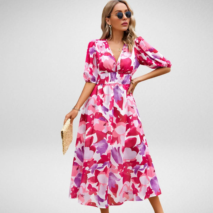 Brittany | Elegant Midi Dress